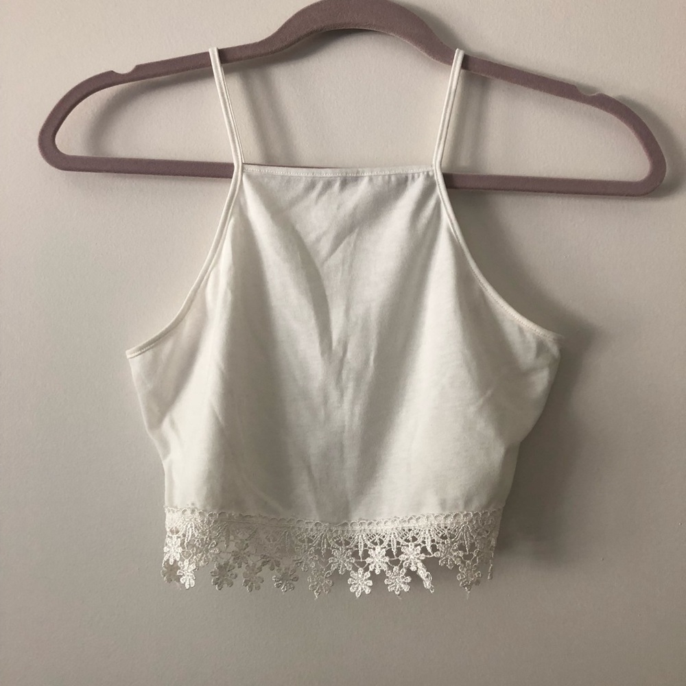 Square neck Crop Top